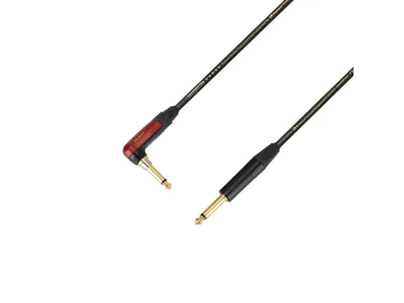 Adam Hall Instrumentenkabel 5 STAR IPR 0300 Silent 90° 3 m