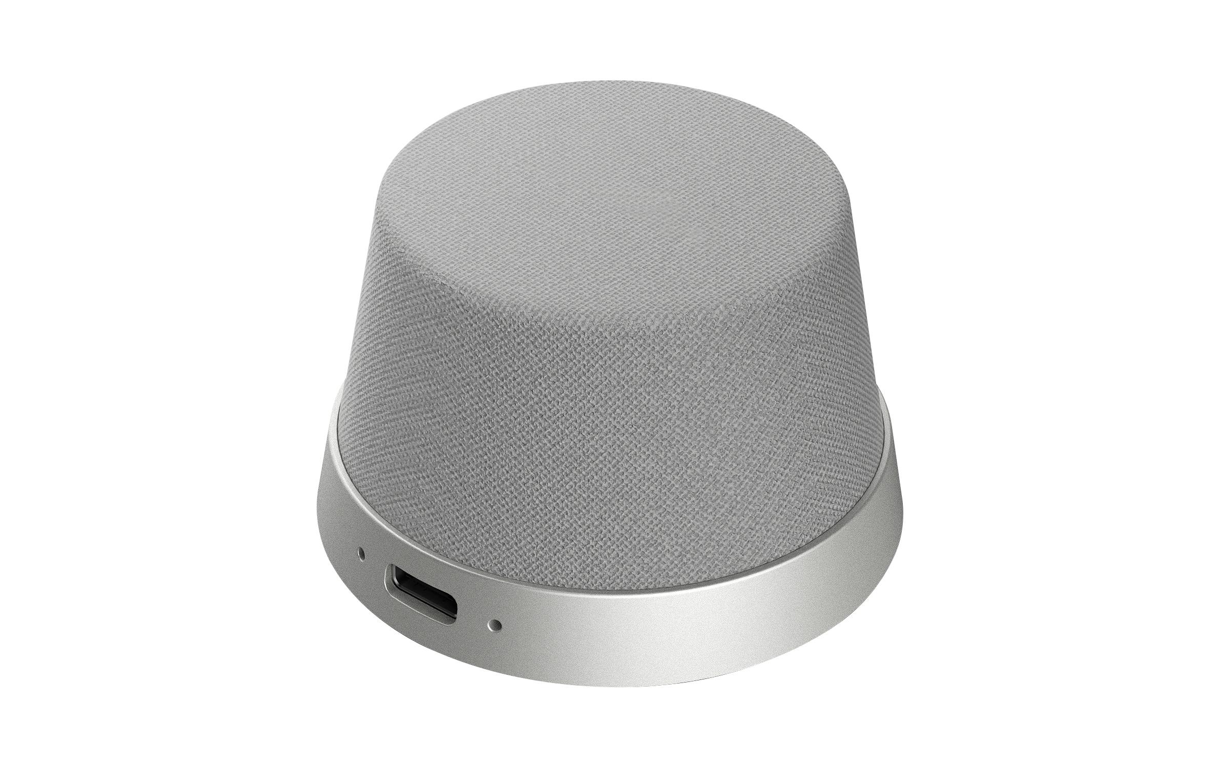 4smarts Bluetooth Speaker SoundForce Grau, Silber