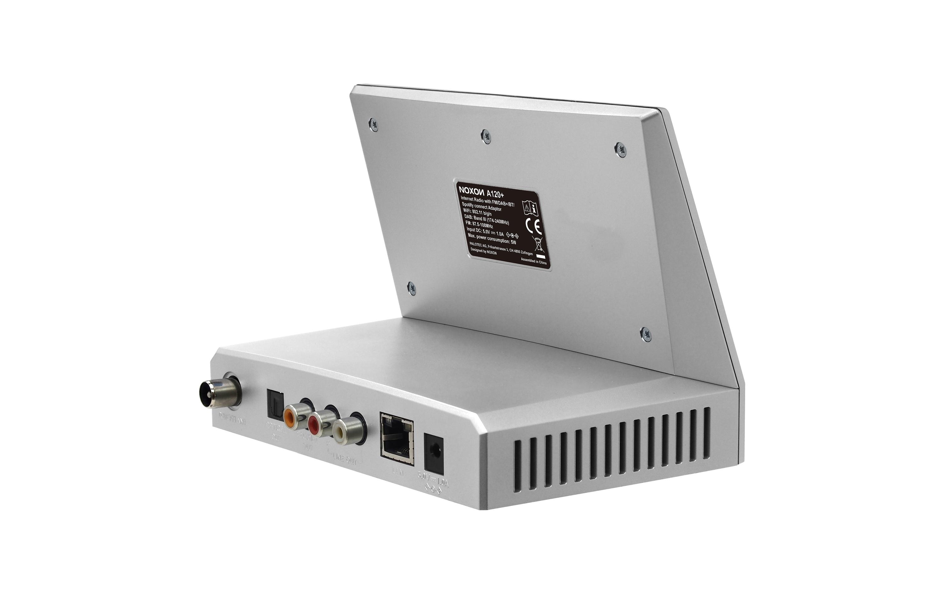 Noxon Radio-Tuner A120+ Silber