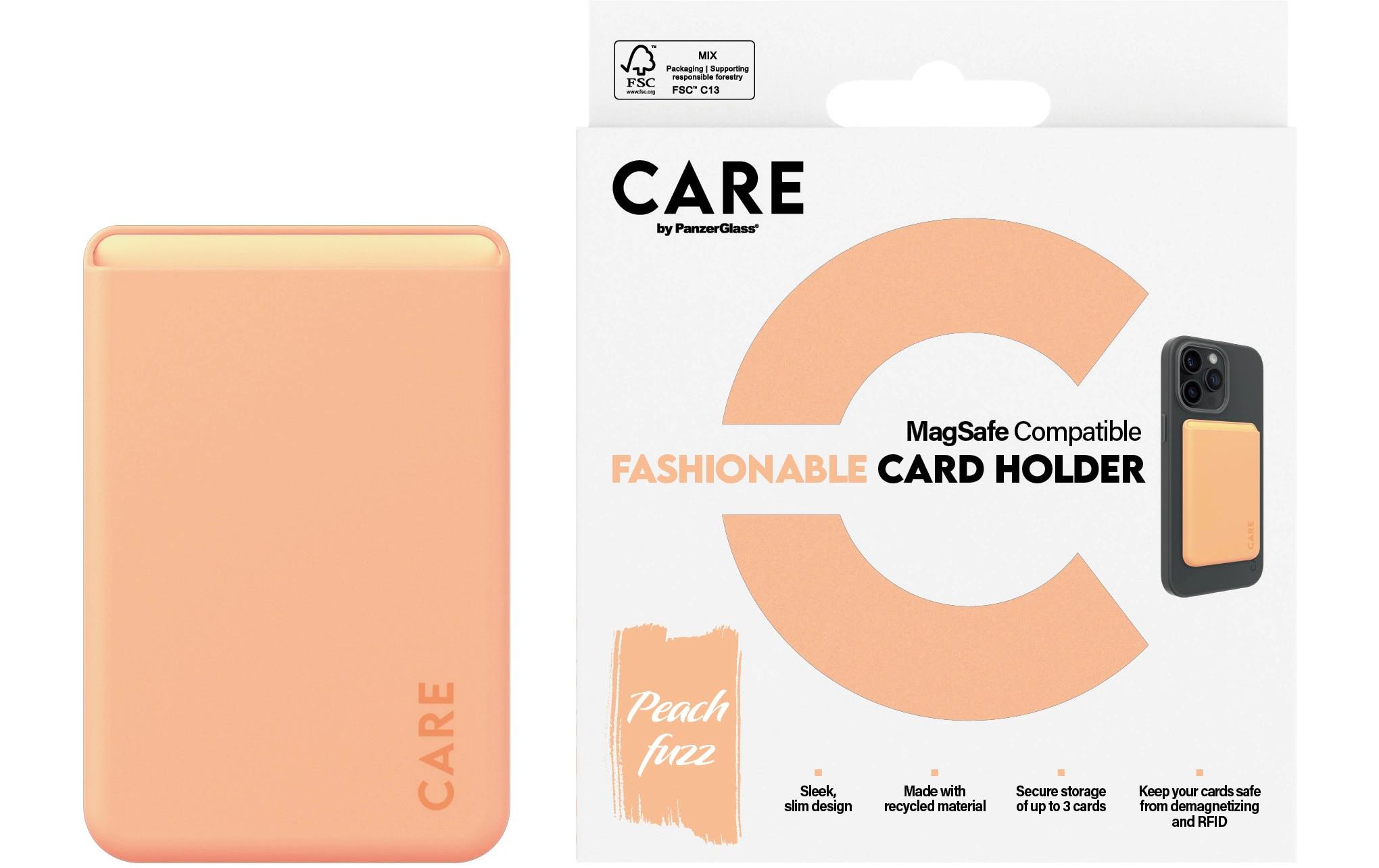 CARE MagSafe Card Holder Peachy CARE MagSafe Card Holder Peachy