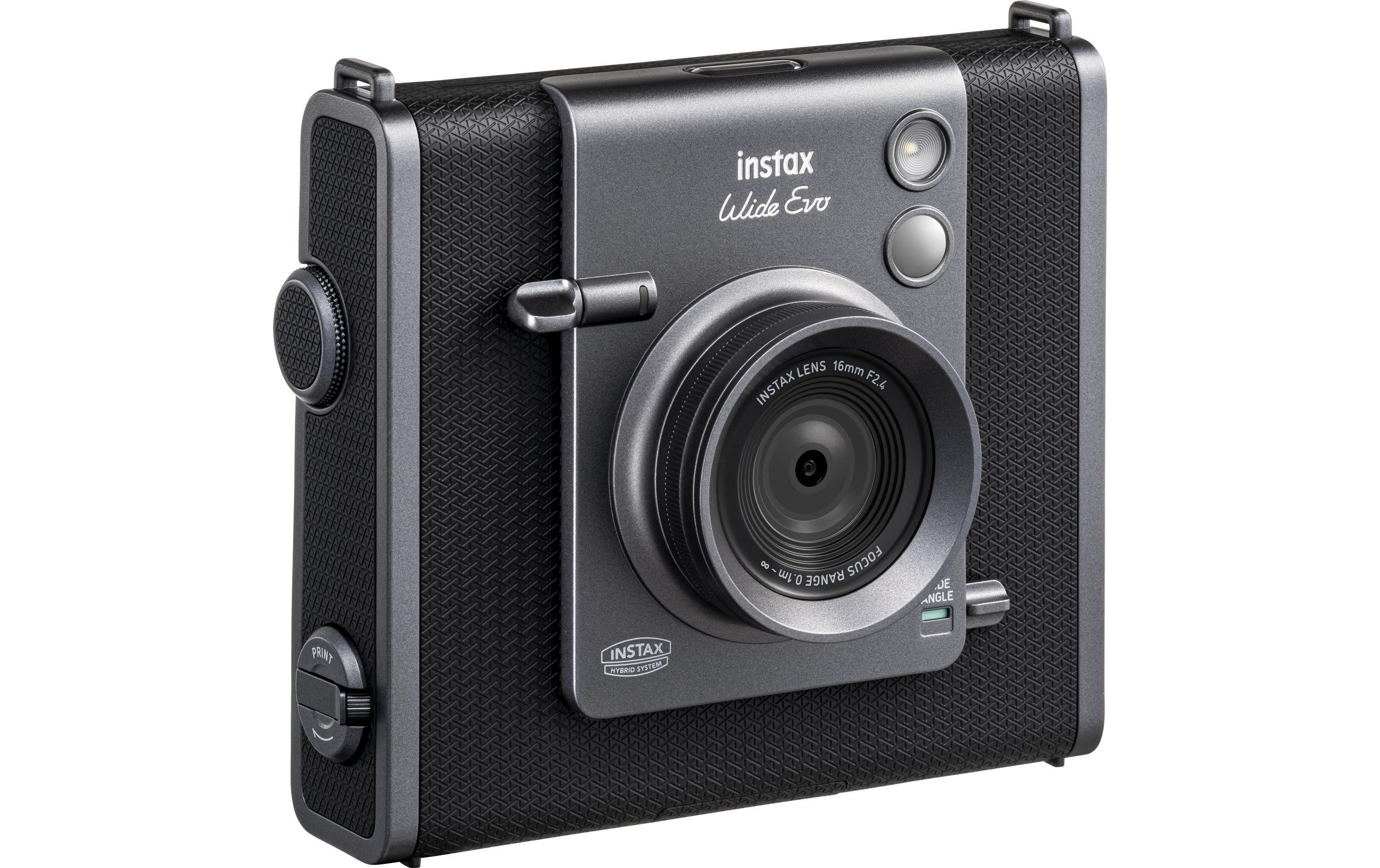 Fujifilm Fotokamera Instax Wide Evo Schwarz