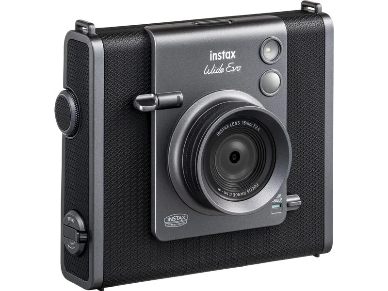 Fujifilm Fotokamera Instax Wide Evo Schwarz Fujifilm Fotokamera Instax Wide Evo Schwarz