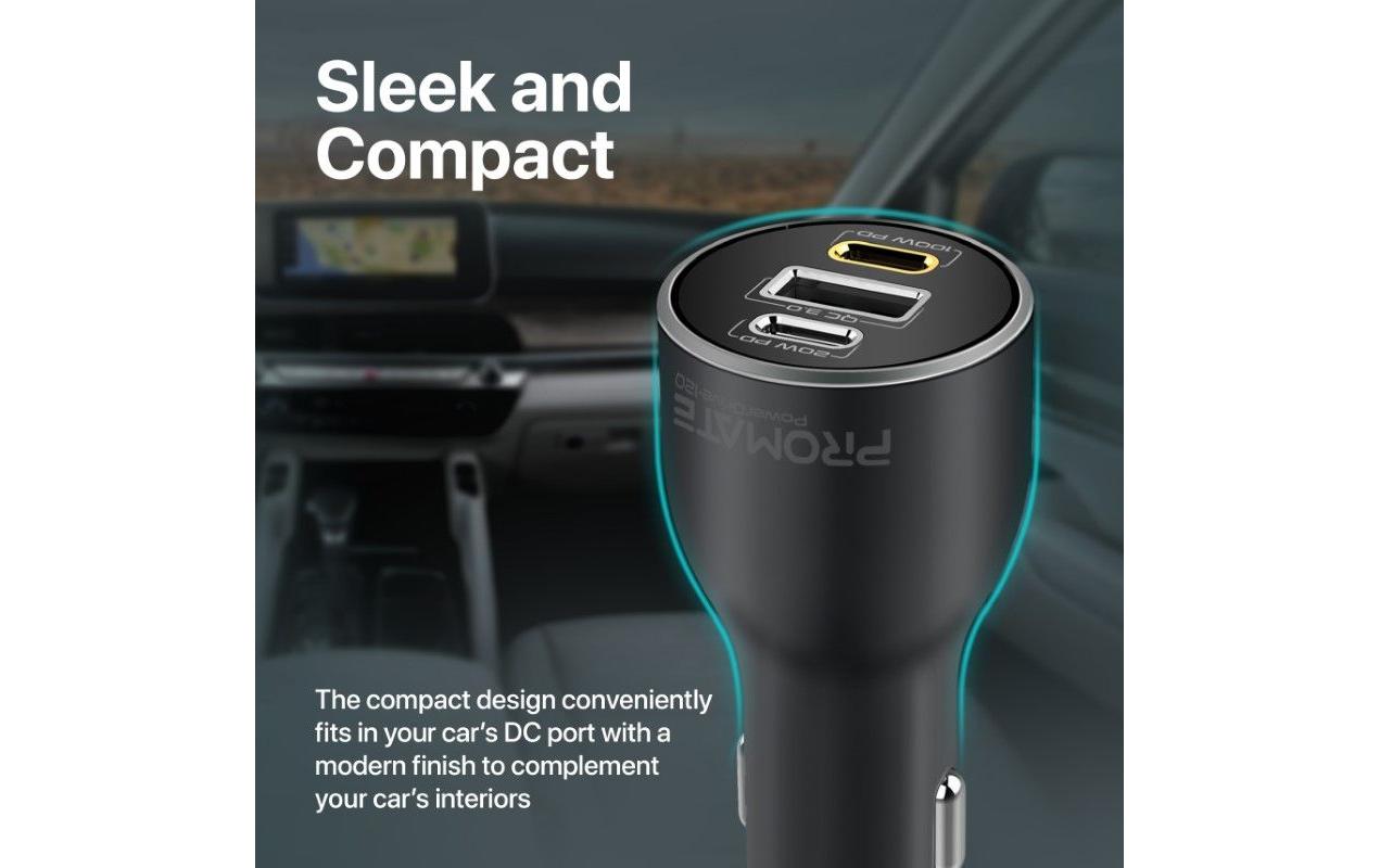 Promate PowerDrive 120 Watt USB-C Ladegerät