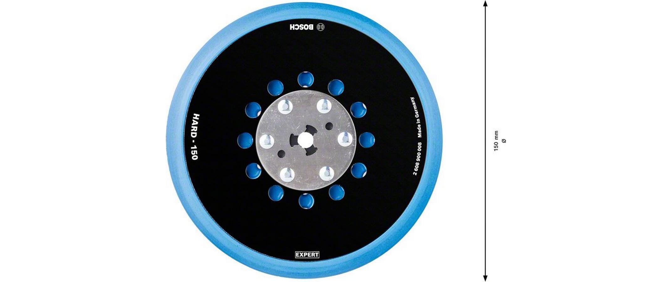Bosch Professional Universalstützteller EXPERT Multihole, 150 mm, Hart