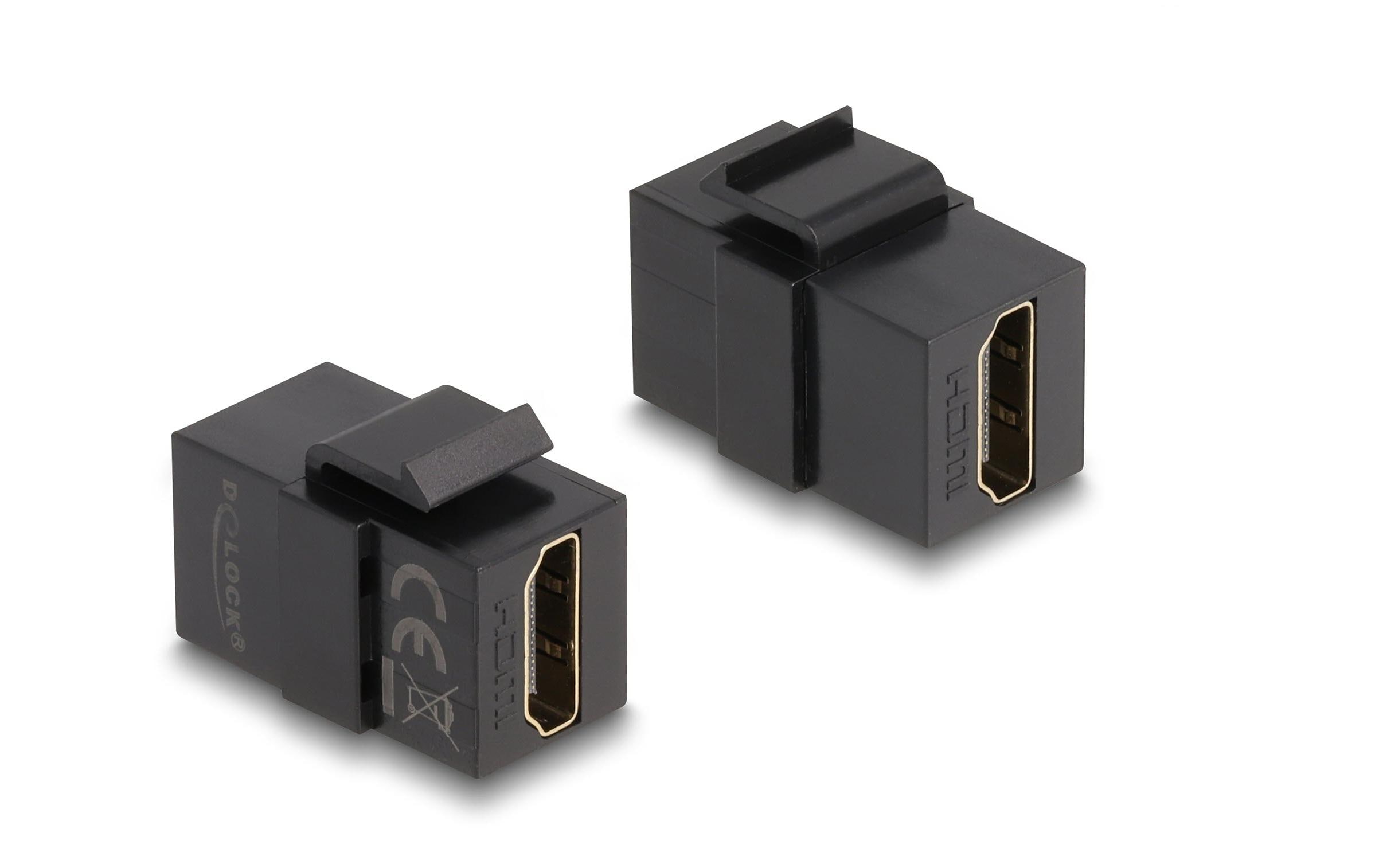 Delock Keystone-Modul HDMI Schwarz