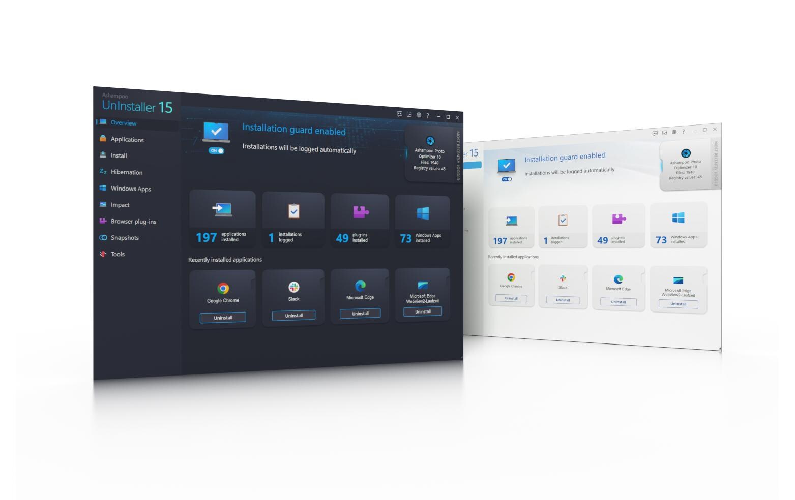 Ashampoo Un­Installer 15 ESD, Vollversion, 1 PC