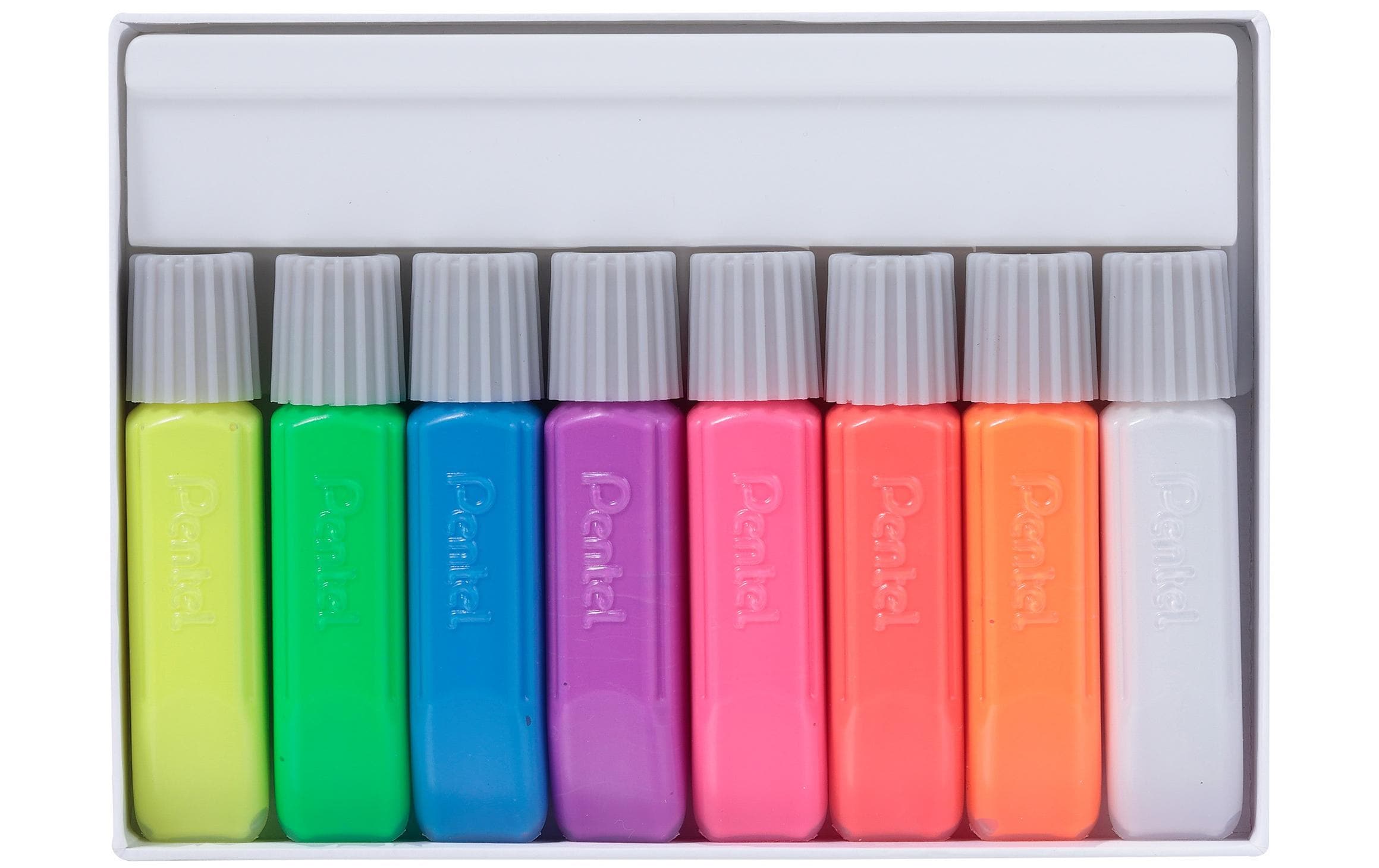 pentel Textilfarbe 8-Fluo Farben Set pentel Textilfarbe 8-Fluo Farben Set