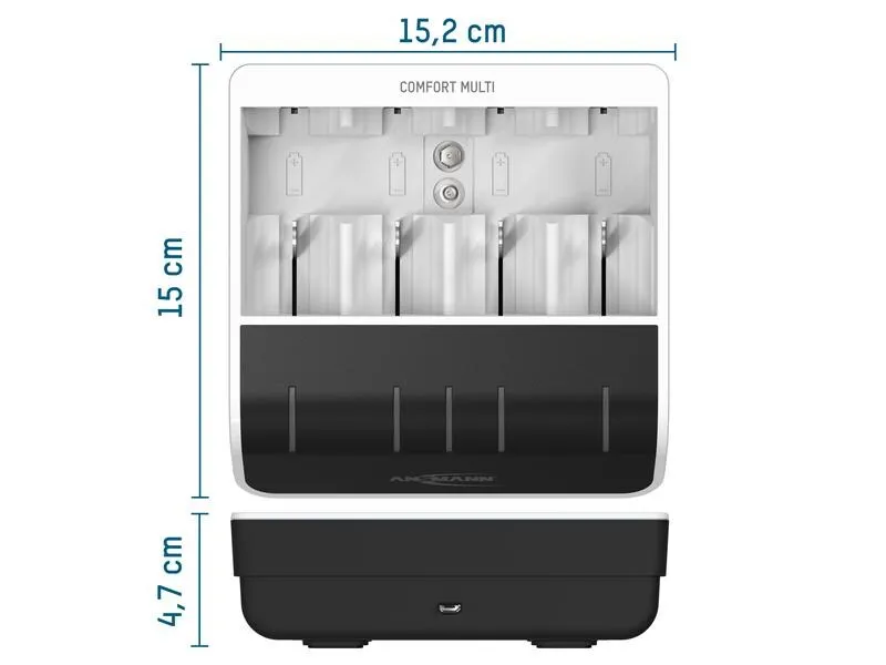 Ansmann Ladegerät Comfort Multi Ansmann Ladegerät Comfort Multi
