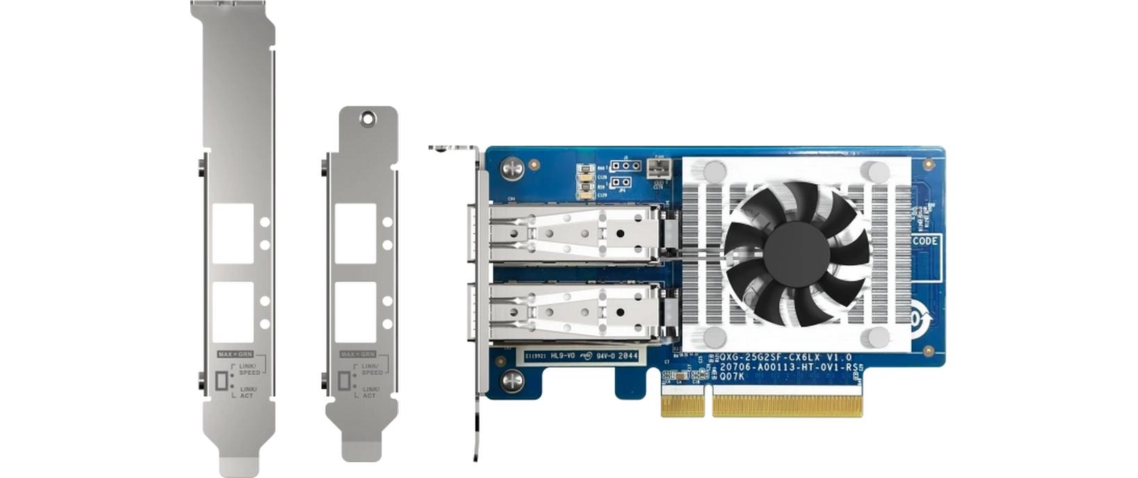 QNAP Erweiterungskarte QXG-25G2SF-CX6