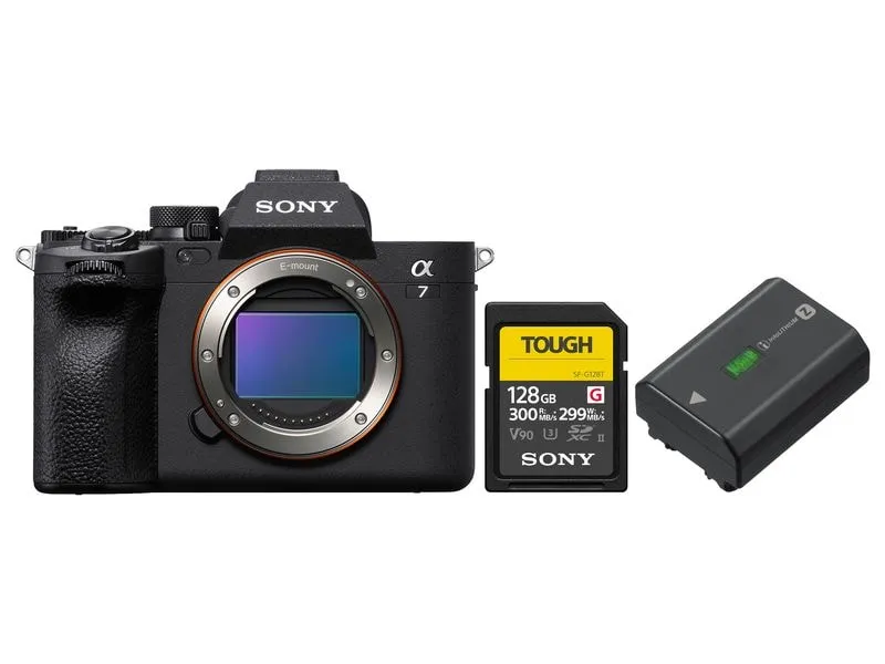 Sony Fotokamera Alpha 7 IV NP-FZ100 Tough UHSII V90 Kit Sony Fotokamera Alpha 7 IV NP-FZ100 Tough UHSII V90 Kit