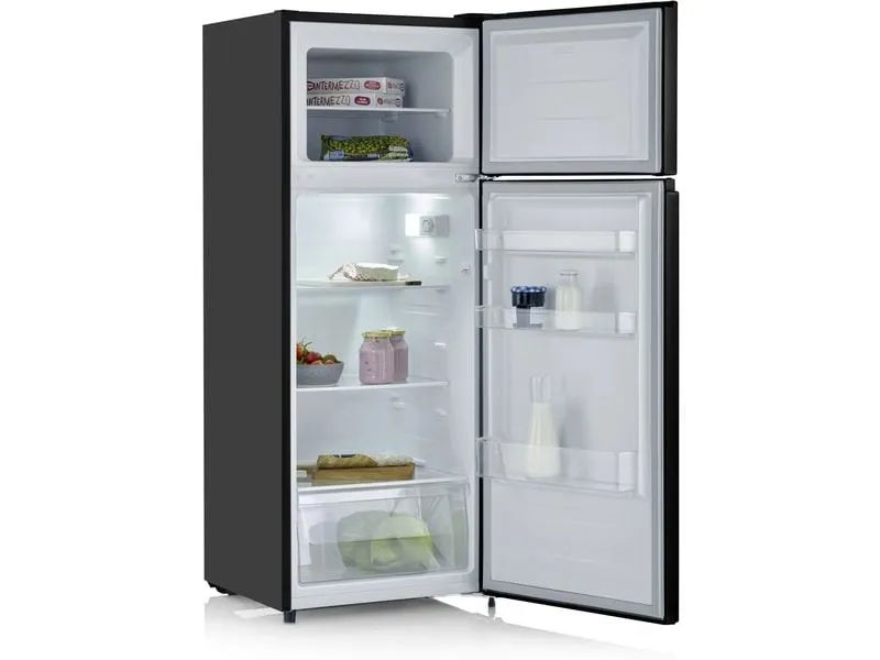 Severin Kühlschrank DT 8762 Schwarz, Rechts, Wechselbar