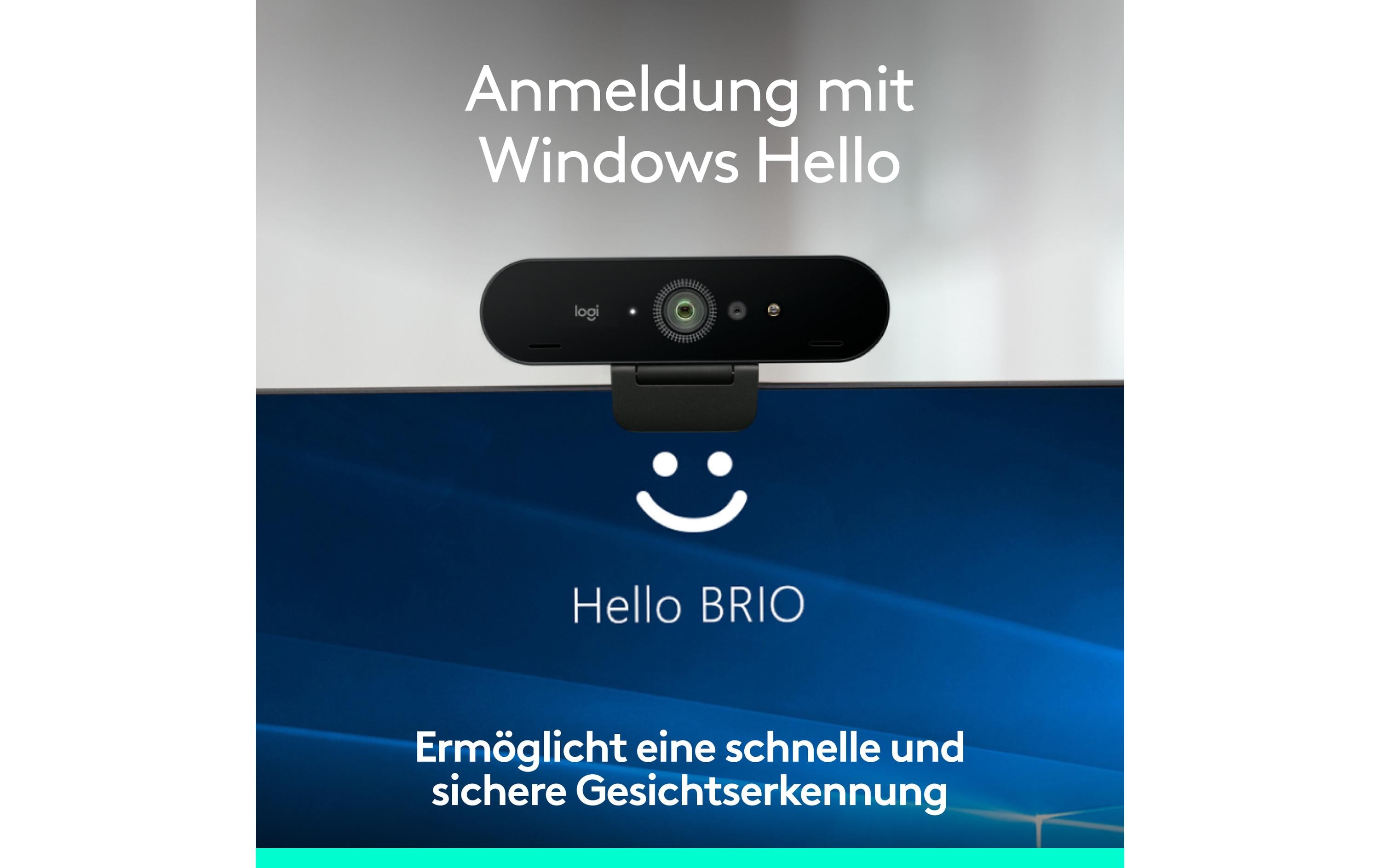 Logitech Webcam Brio 4K Ultra HD graphite