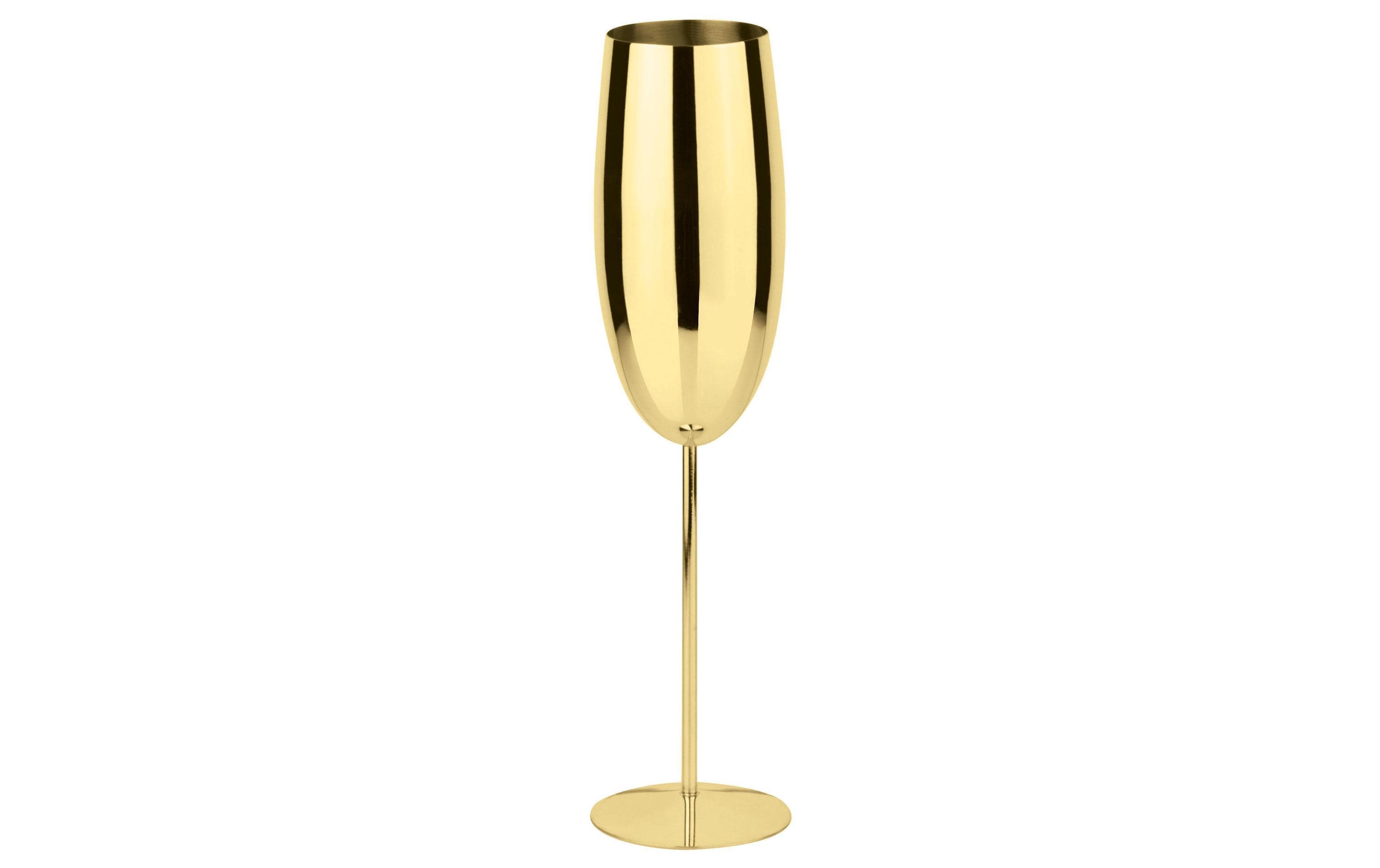 Paderno Sektglas 270 ml, 1 Stück, Gold 