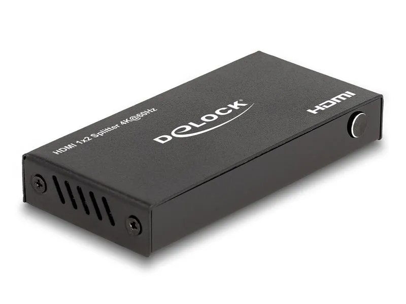 Delock 2-Port Signalsplitter HDMI-HDMI 4K/60 Hz Delock 2-Port Signalsplitter HDMI-HDMI 4K/60 Hz