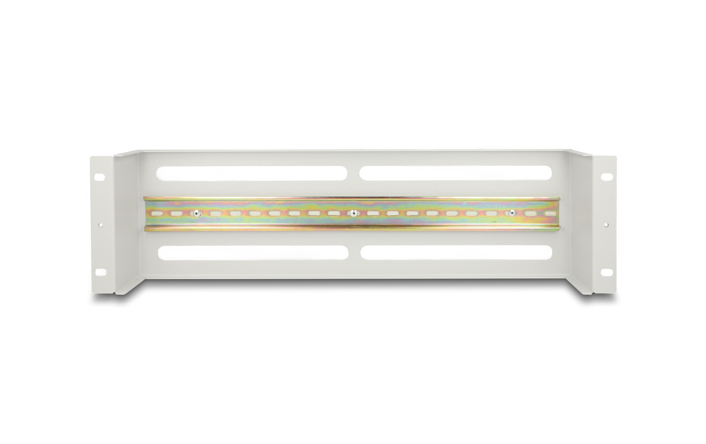 Delock Schutzschalterleiste 3HE 19, Grau