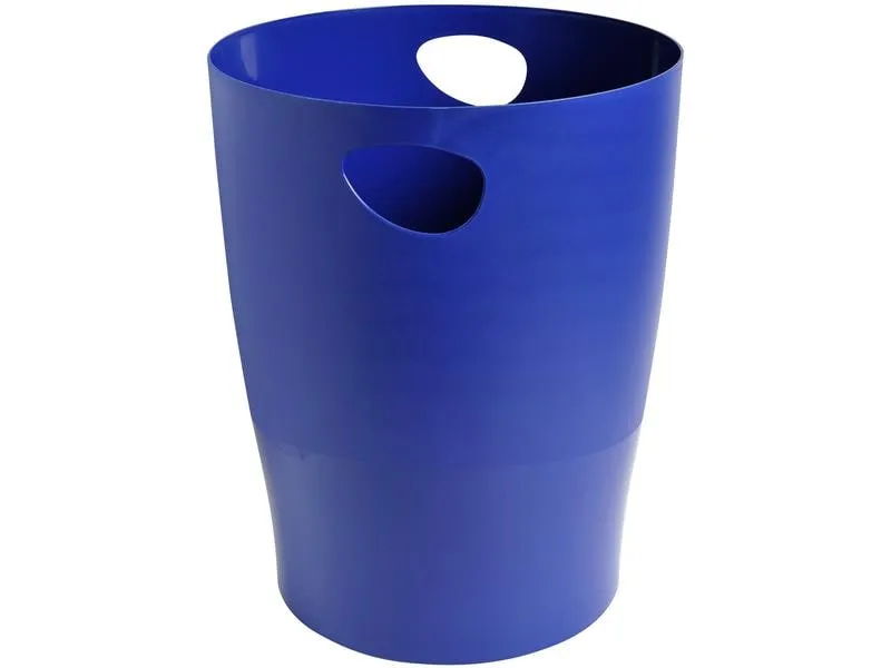 Exacompta Papierkorb Bee Blue Ecobin 15 l, Marineblau Exacompta Papierkorb Bee Blue Ecobin 15 l, Marineblau