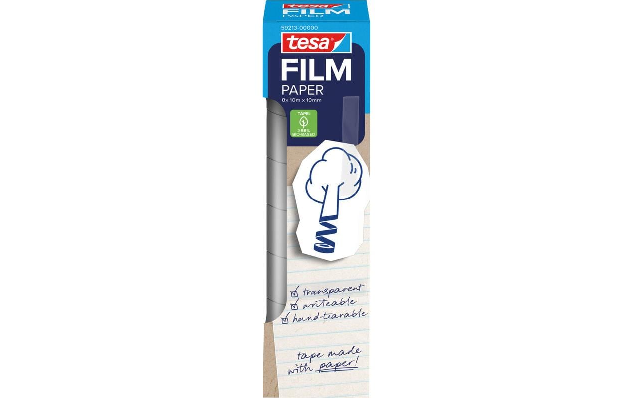 tesa tesafilm Paper 8x 10m : 19 mm