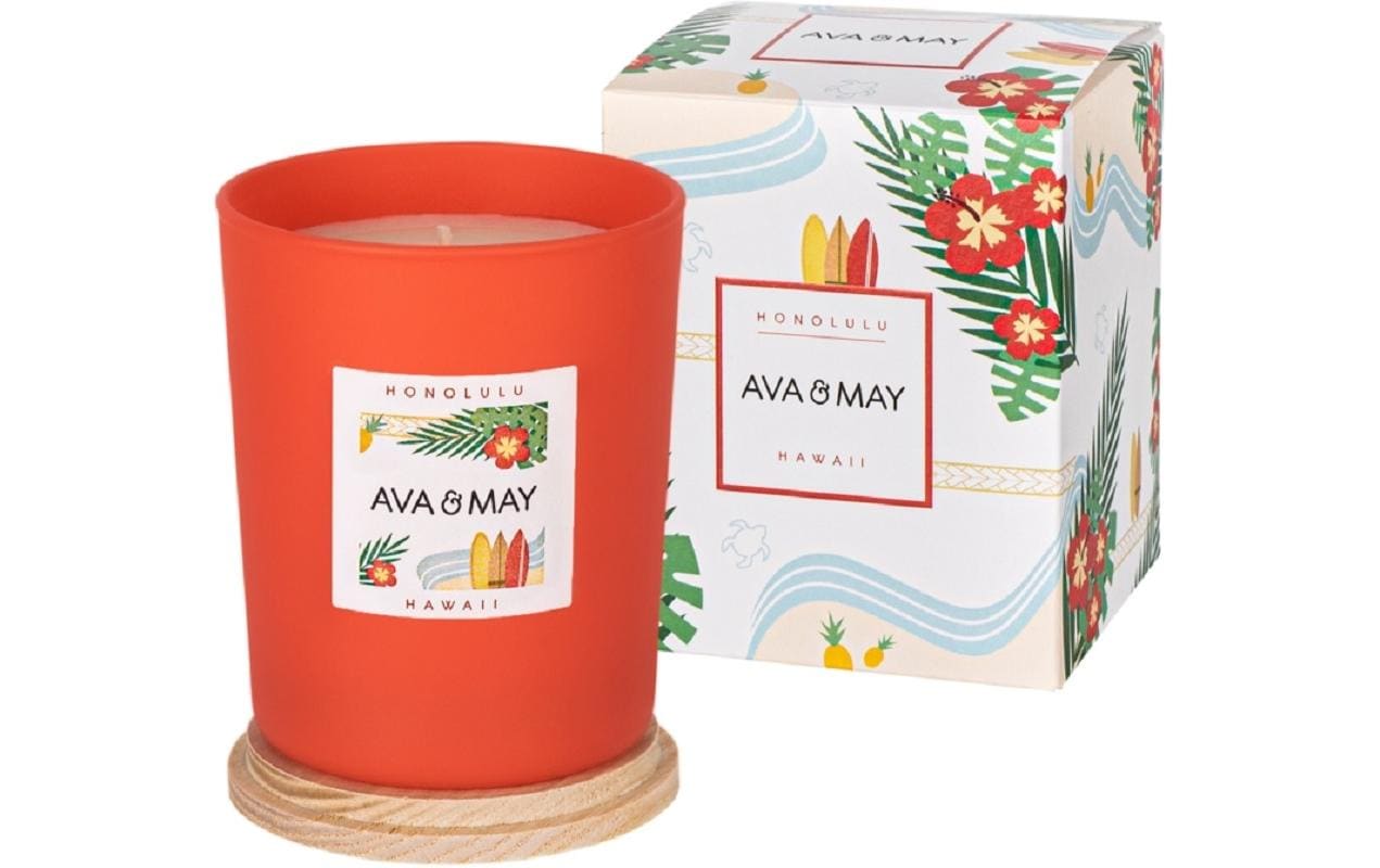AVA & MAY Duftkerze Hawaii 180 g