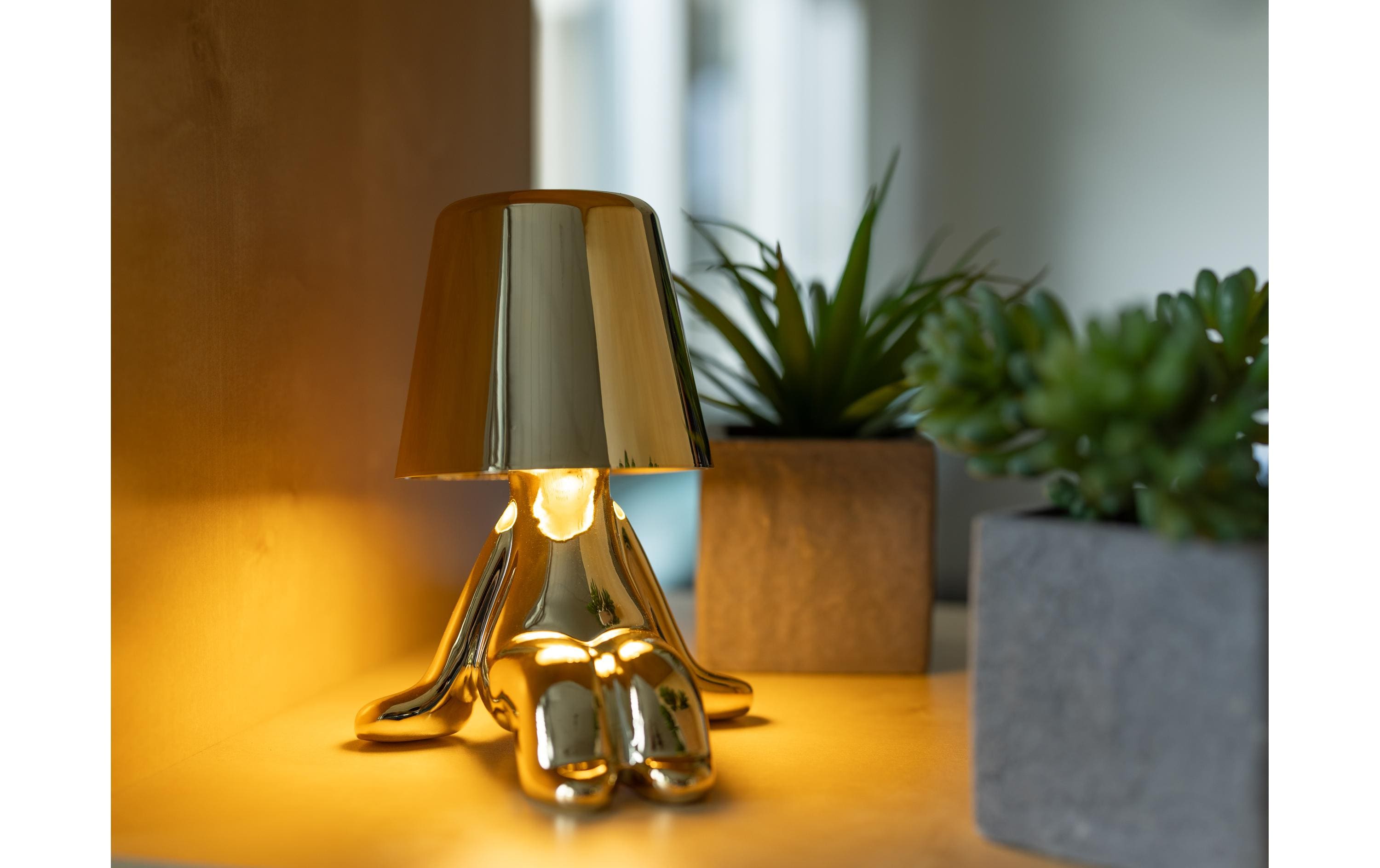 COCON Goldene Tischleuchte DREAMER