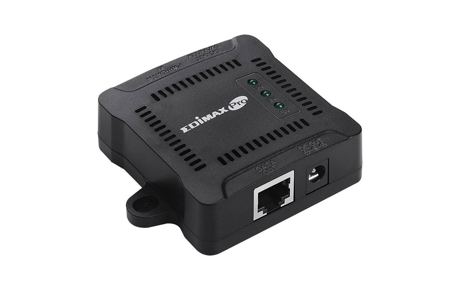 Edimax PoE+ Splitter GP-101S 1 Gbps, 5,9,12 Volt Edimax PoE+ Splitter GP-101S 1 Gbps, 5,9,12 Volt
