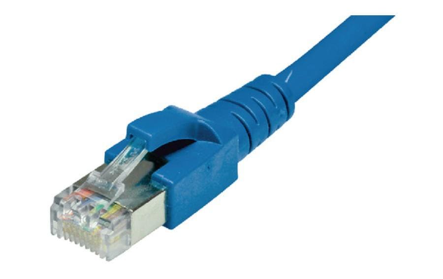 Dätwyler IT Infra Patchkabel Cat 6A, S/FTP, 2.5 m, Blau Dätwyler IT Infra Patchkabel Cat 6A, S/FTP, 2.5 m, Blau