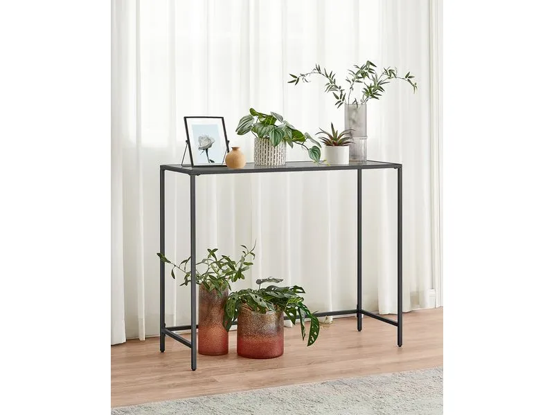 VASAGLE Konsolentisch 100.5 x 80 cm, Schwarz