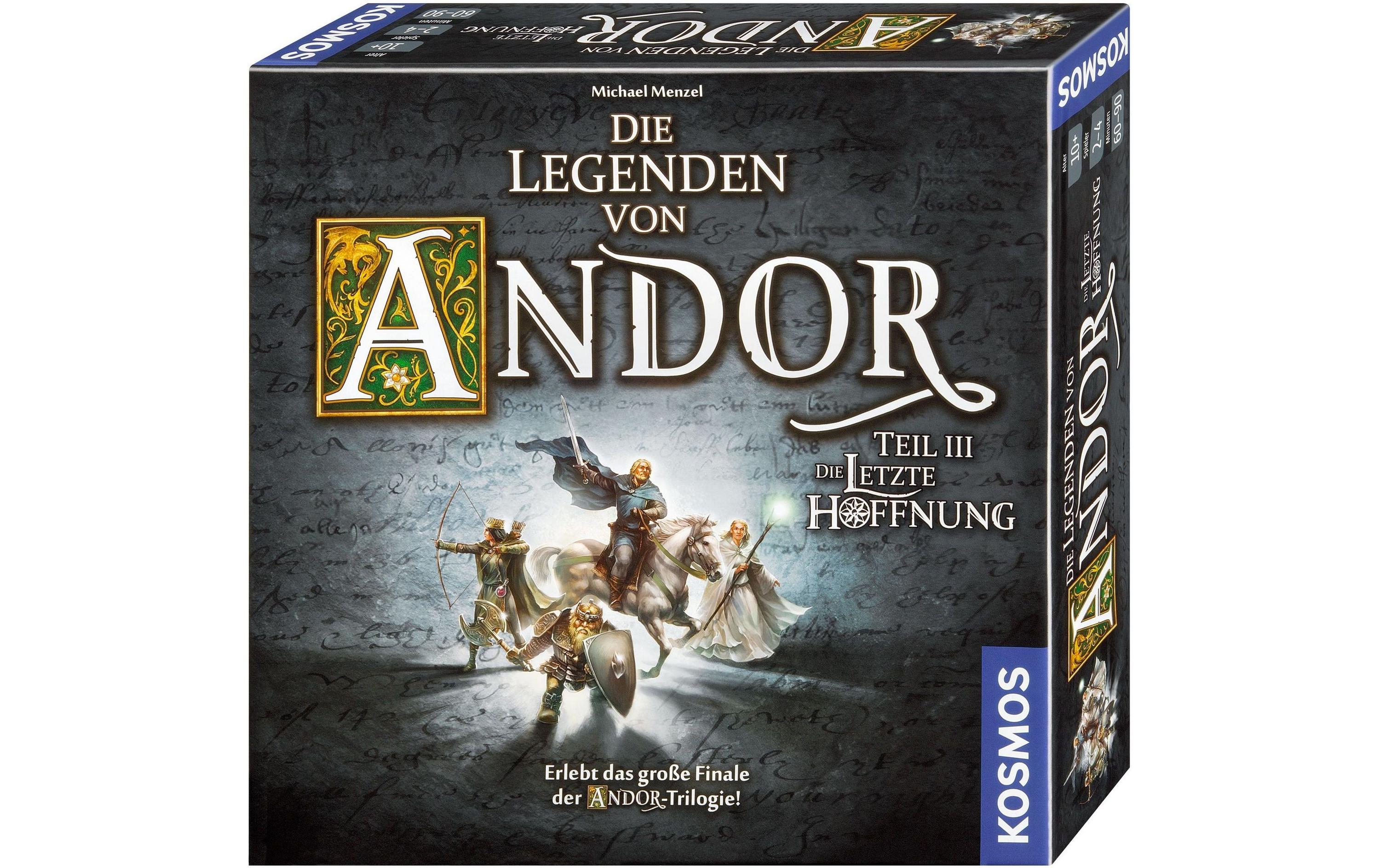 Kosmos Kennerspiel Die Legenden von Andor – Die letzte Hoffnung Kosmos Kennerspiel Die Legenden von Andor – Die letzte Hoffnung