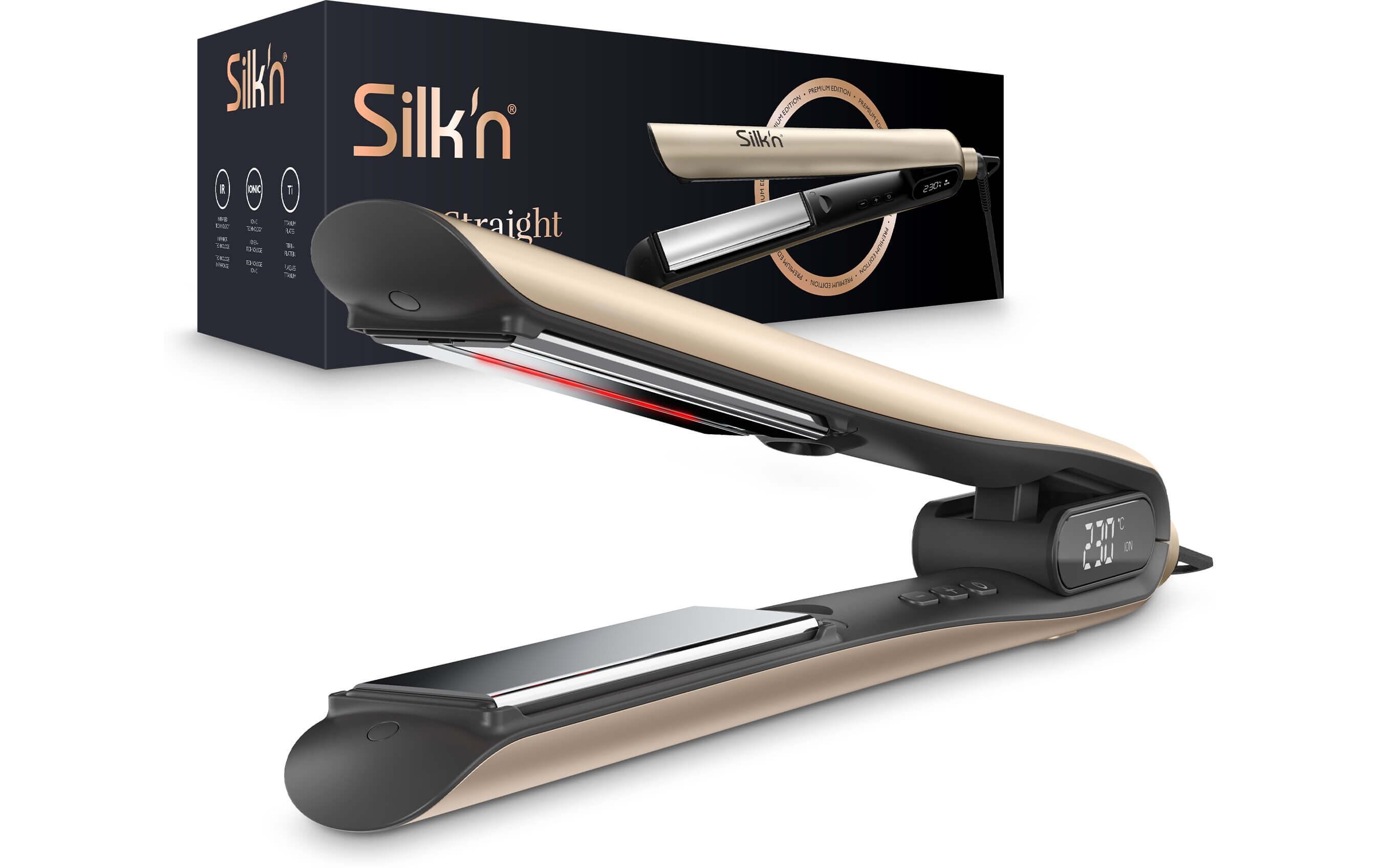 Silk'n Haarglätter Silky Straight Premium Edition Gold Silk'n Haarglätter Silky Straight Premium Edition Gold