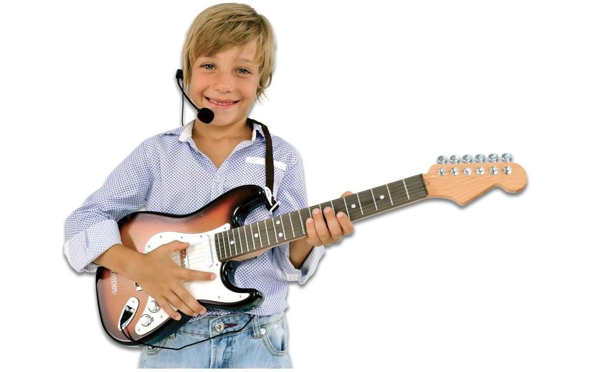 Bontempi Musikinstrument Elektronische Rockgitarre