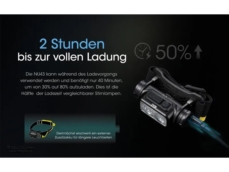 Nitecore Stirnlampe NU43 1400 Lumen Nitecore Stirnlampe NU43 1400 Lumen
