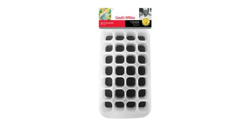 Gault Millau Eiswürfelform für 24 Eiswürfel Schwarz/Weiss Gault Millau Eiswürfelform für 24 Eiswürfel Schwarz/Weiss