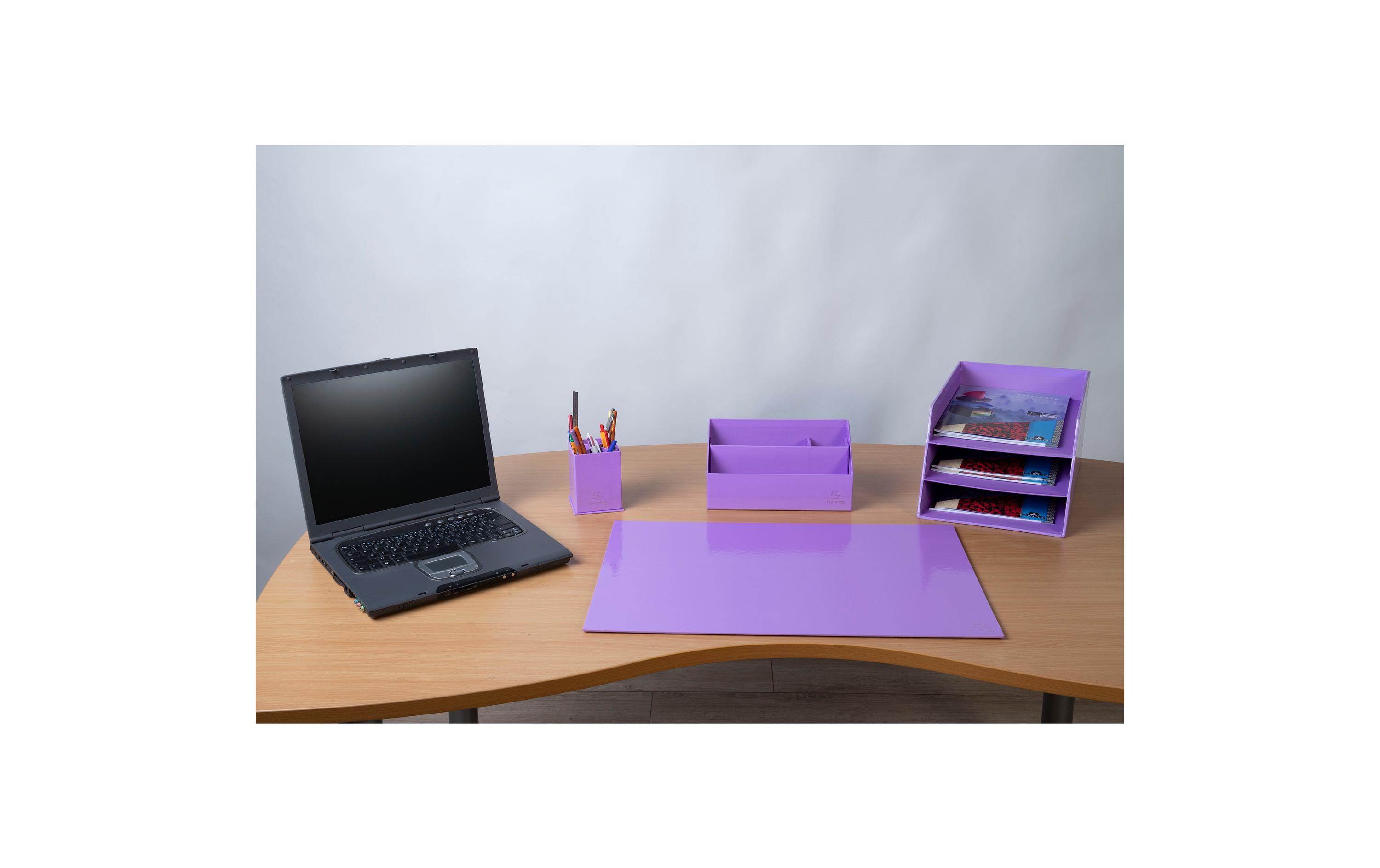 Exacompta Schreibunterlage Aquarel, 37.5 x 57.5 cm, Malve