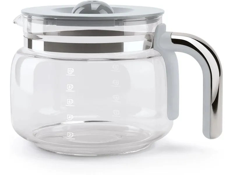 SMEG Filterkaffeemaschine 50's Style DCF02WHEU Weiss