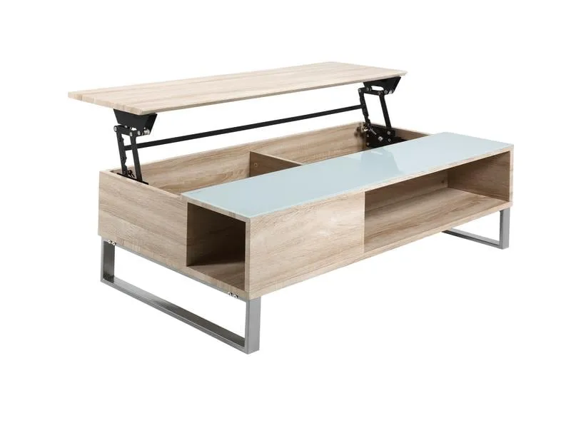 AC Design Couchtisch Azalea Grau/Nature