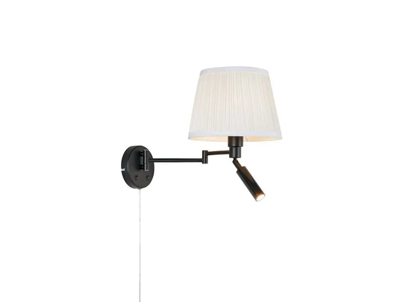 Markslöjd Pivot Wandleuchte Beige/Schwarz Markslöjd Pivot Wandleuchte Beige/Schwarz