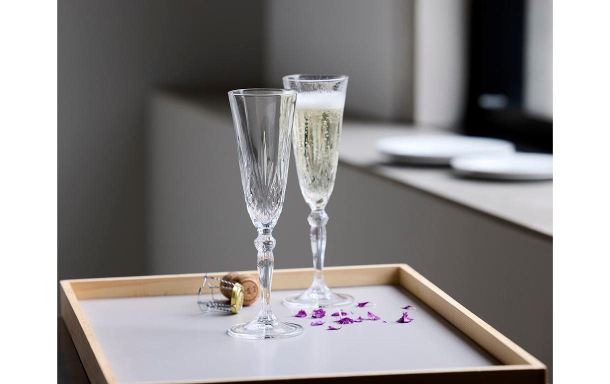 Lyngby Champagnerglas Melodia 4 Stück, 16 cl
