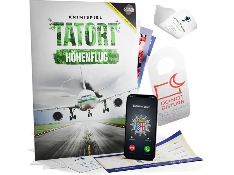 Crime Cases Tatort Höhenflug Krimispiel