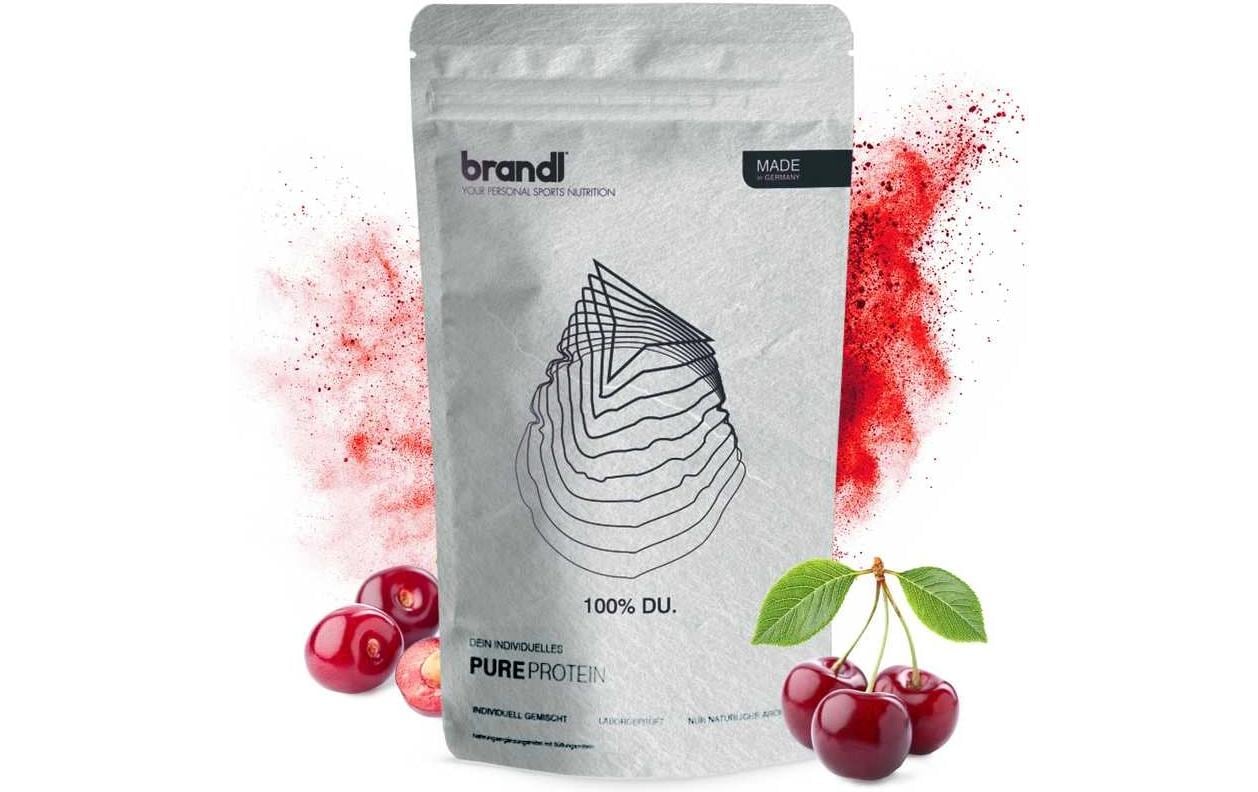 Brandl-Nutrition Pulver Pure Protein Vegan Kirsche 1000 g