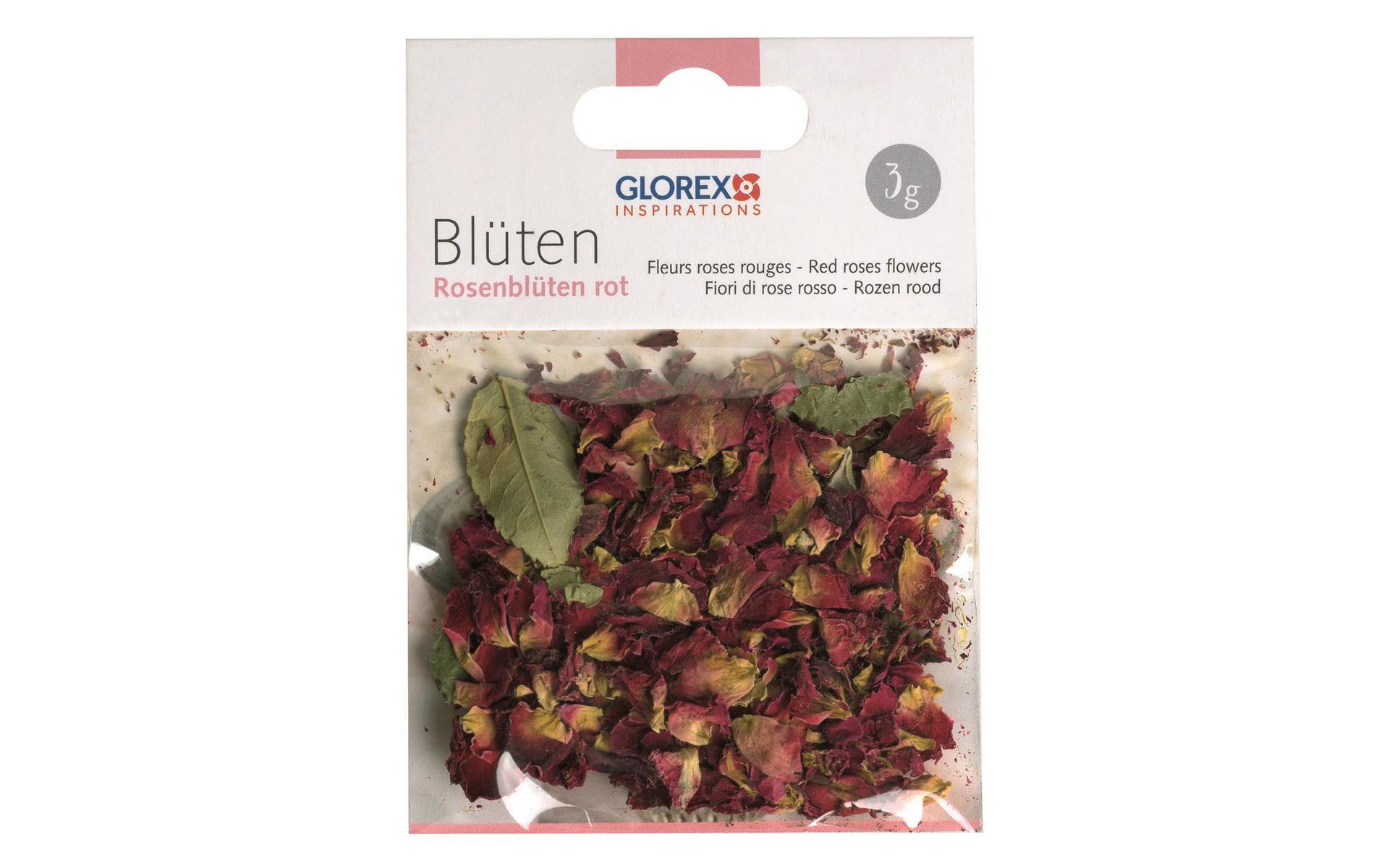 Glorex Blüten Rosenblüten 3g