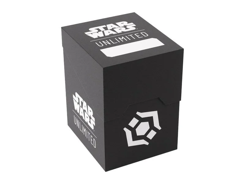 Asmodée Kartenbox Star Wars: Unlimited Soft Crate schwarz / weiss Asmodée Kartenbox Star Wars: Unlimited Soft Crate schwarz / weiss