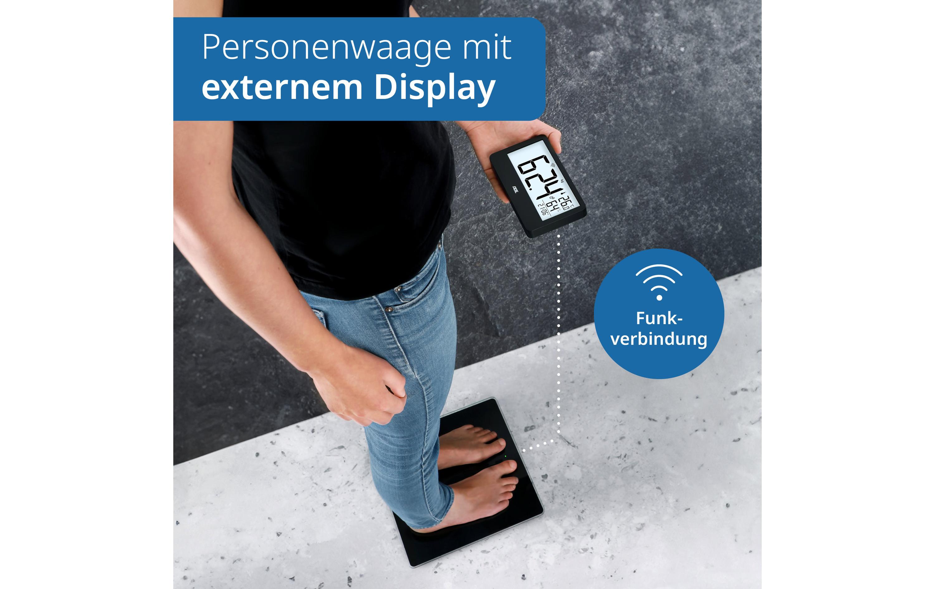 ADE Personenwaage Ronja BE2500-1 Schwarz