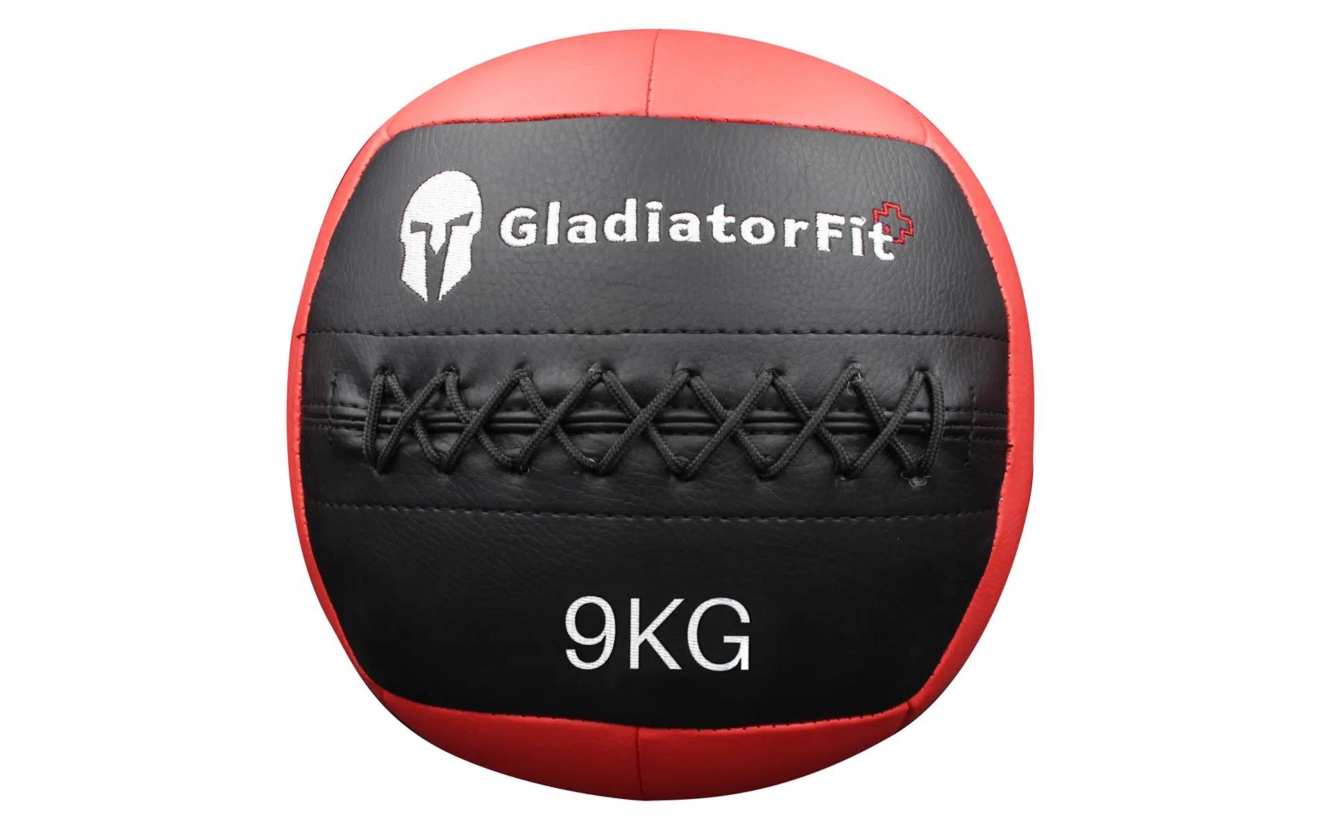Gladiatorfit Medizinball Ultra-strapazierfähiger Wall Ball 9 kg