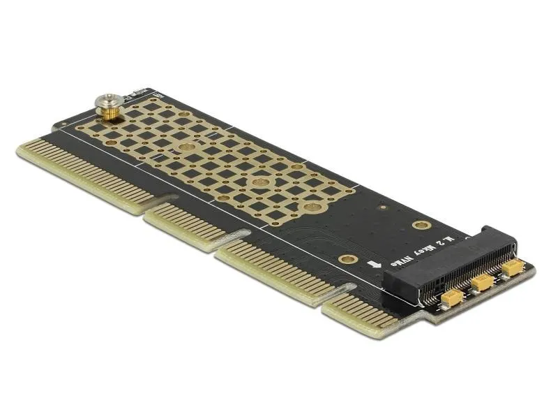 Delock Host Bus Adapter PCIe x16/x8/x4 – M.2, NVMe, Key M