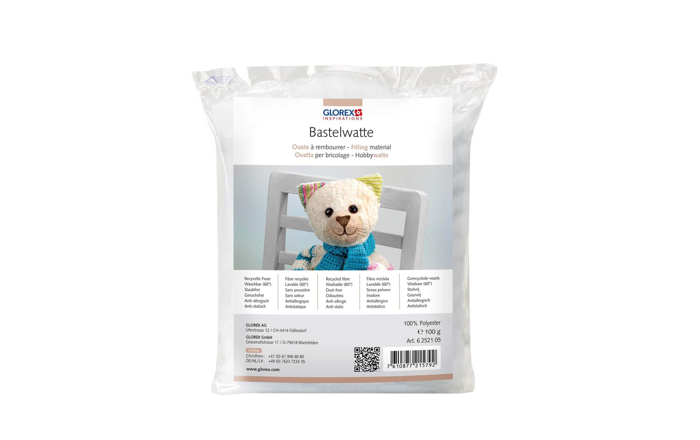 Glorex Bastelwatte Weiss, 100g Glorex Bastelwatte Weiss, 100g