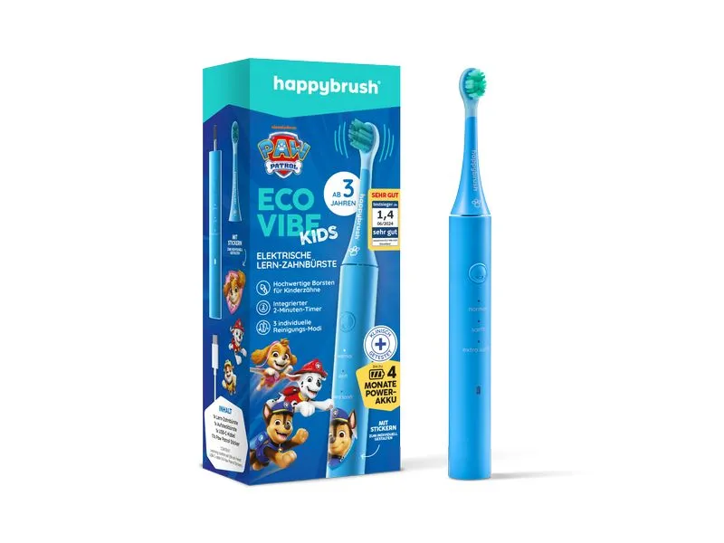 happybrush Schallzahnbürste Eco Vibe Kids Paw Patrol