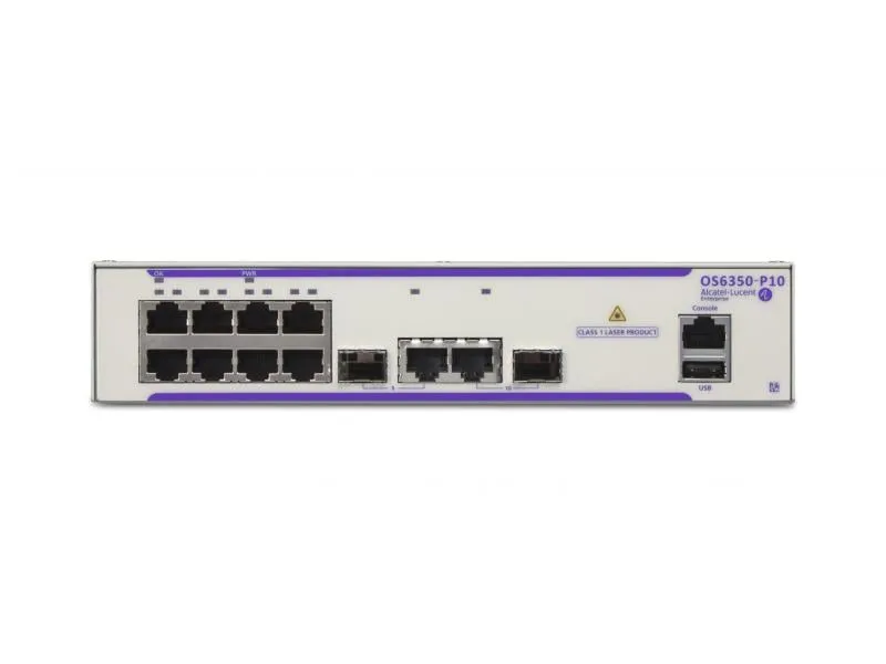 Alcatel-Lucent Switch OmniSwitch OS6350-10 10 Port Alcatel-Lucent Switch OmniSwitch OS6350-10 10 Port