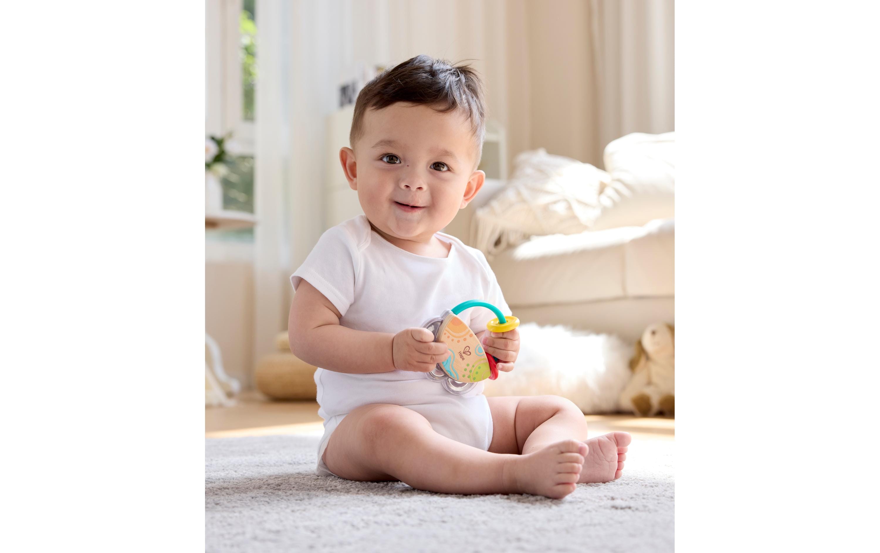 Hape Musikinstrument Kleines Tamburin