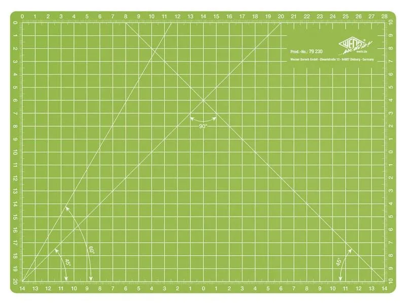 WEDO Schneidematte A4 Comfortline 30 cm x 22 cm