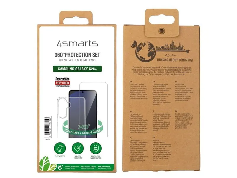 4smarts 360° Protection Set für Samsung Galaxy S26+ 4smarts 360° Protection Set für Samsung Galaxy S26+