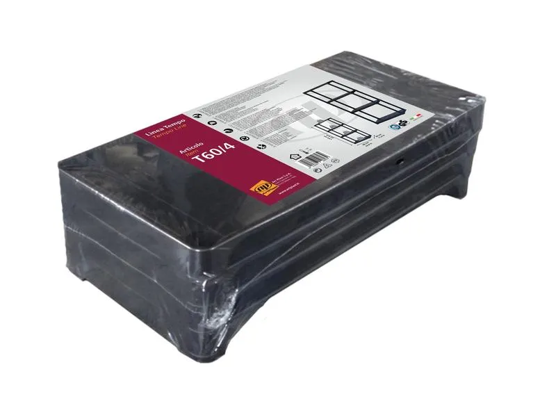 Art Plast Regal T60/4 Polypropylen (PP), Schwarz Art Plast Regal T60/4 Polypropylen (PP), Schwarz